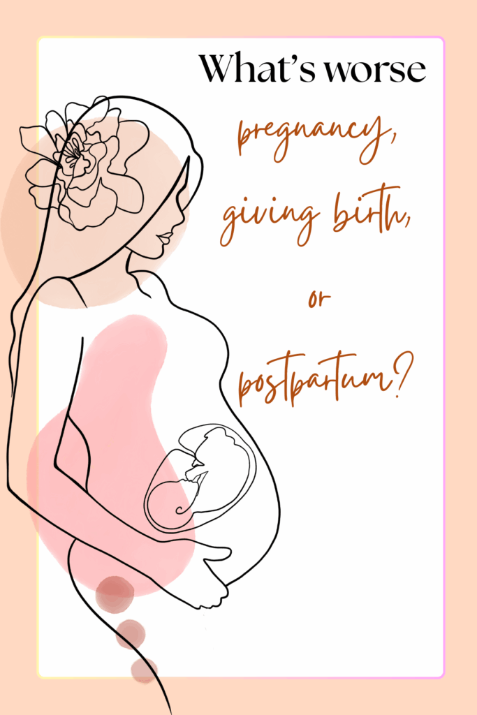 pregnancy vs postpartum