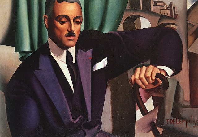 lempicka, tamara de (1898 1980) 1925 portrait of prince eristoff